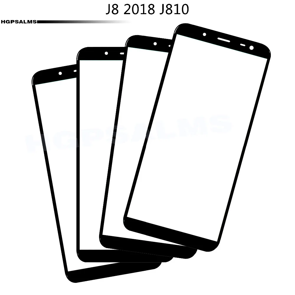 

For Samsung Galaxy J8 2018 J810 Front Screen Outer Glass Lens Touch Screen Outer Cover Panel Len
