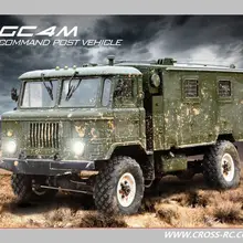 1/10 масштаб рок Cralwer Cross 90100039 gc4m многоцелевой командный автомобиль внедорожник военный грузовик RC 4X4 Наборы