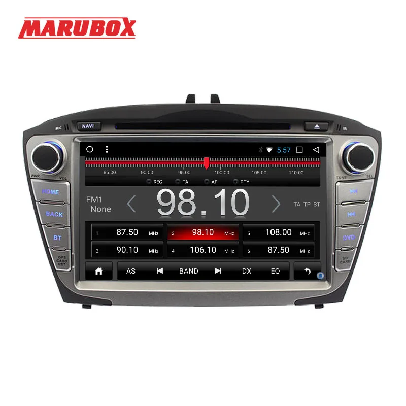 Marubox 2 Din Android 8,1 2 Гб ОЗУ для HYUNDAI ix35 Tucson 2009- Стерео Радио Навигация GPS, DVD Автомобильный мультимедийный плеер 8A301DT8