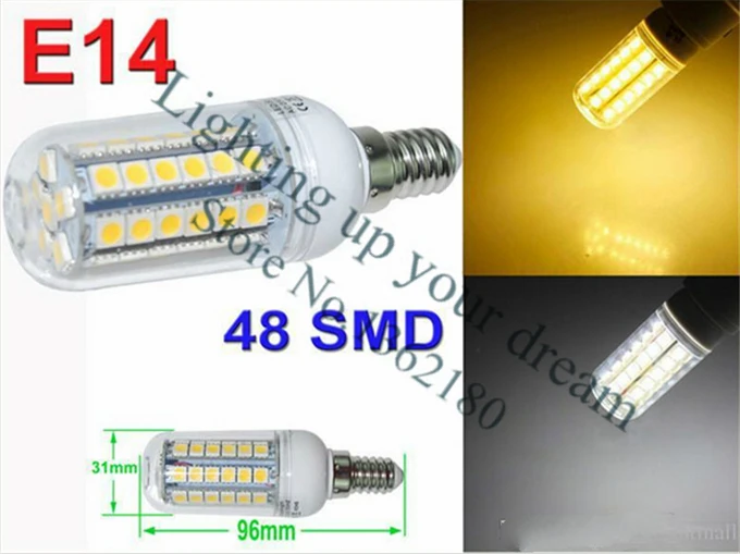 E27 B22 GU10 CREE LED Corn Bulb 5W 7W 9W 12W 15W 18W 5730 SMD AC 220V Light Lamp 