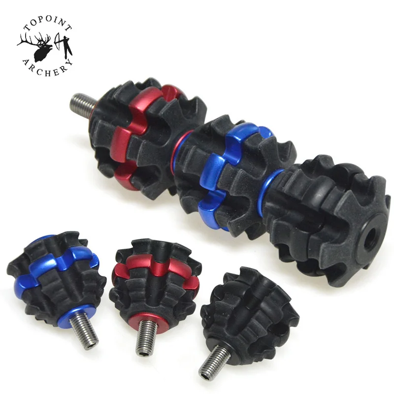 

1 Piece Rubber 3 Colors Bow Stabilizer Bow Accessory for Compound Bow and Recurve Bow Hunting Shooting Sports