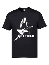 James hetfield guitarra raper verão t-shirts de algodão crewneck masculino topos camisetas 2019 único t camisa hip hop rock música frete grátis