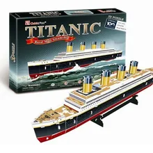 3D игрушечных моделей бумажная модель головоломки игра titannic 4012 h