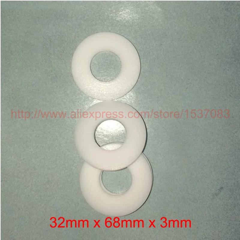 10 Stück flexible Silikon O Ring Dichtung Waschmaschine 62mm x 68mm x 3mm 