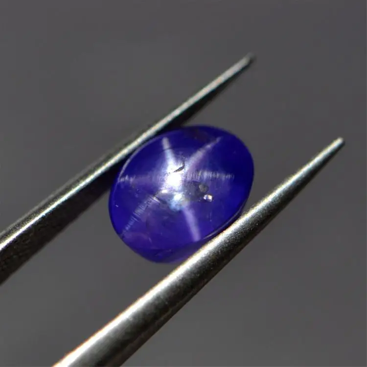 

certification 4.320ct Collection Item Natural Star Blue Sapphire Loose Gemstones