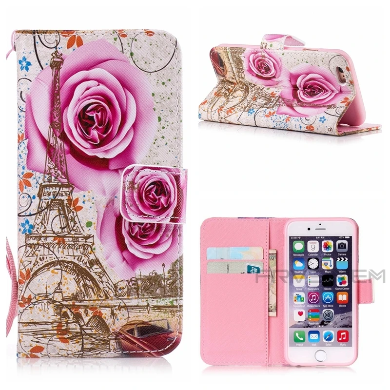 Flip Leather Wallet Case For iPhone X 5 5s SE 6 6s 7 8 Plus Cover For Samsung Galaxy S3 S4 S5 NEO S6 S7 edge S8 Plus S9 A8 2018 iphone 6s phone case