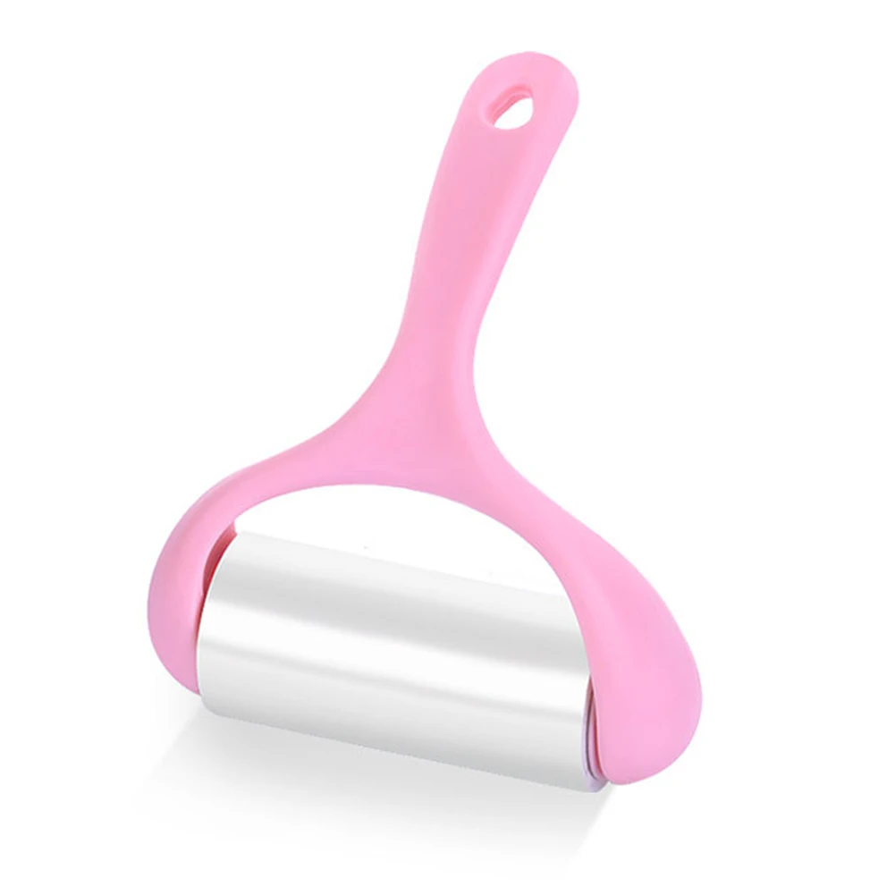 

9 Rolls Sticky Roller Sticky Dust Paper Tearable Adhesive Brush with 1 Handle Clothes Lint Brush Hair Kit