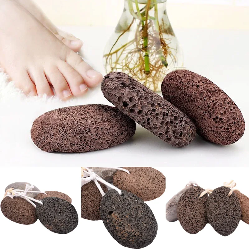 Foot Stone Pedicure Tool Natural Volcanic Stone Foot Care Clean Skin
