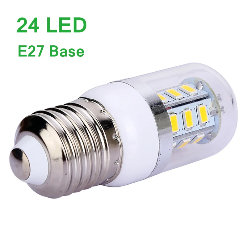 Ультра яркая SMD5730 E27 E14 G9 Светодиодная лампа 7 12 15 18 20 Вт 220 в 360 градусов кукурузная