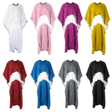 Салон Pro Парикмахерская Ткань с Tranparent зазор для игры телефона укладки волос крышка для стрижки волос обертывание Новые 8 цветов