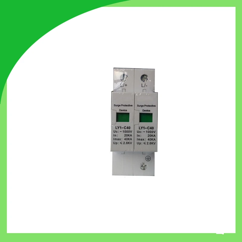 Ly1 C40 1000V 2pole Antenna Lightning Protection Wind Thunder Protector
