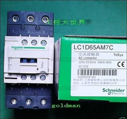 

New 1Pcs SCH+ Ac Contactor Lc1d65aq7c Ac380v Industrial Use Plc Industry K