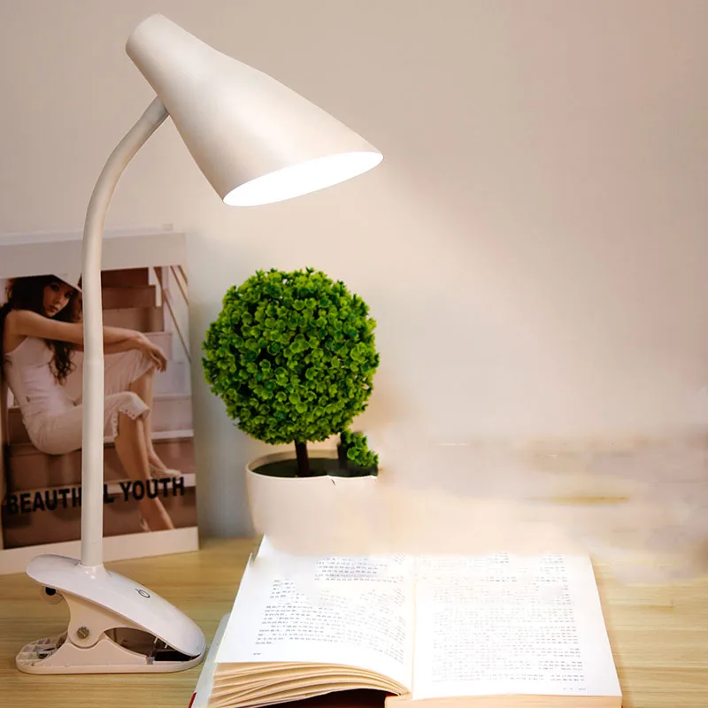 

LED Night Light Desk Lamp Table USB Rechargeable For Children Bedroom Study books Reading Adjustable Rotatable Eyes protection