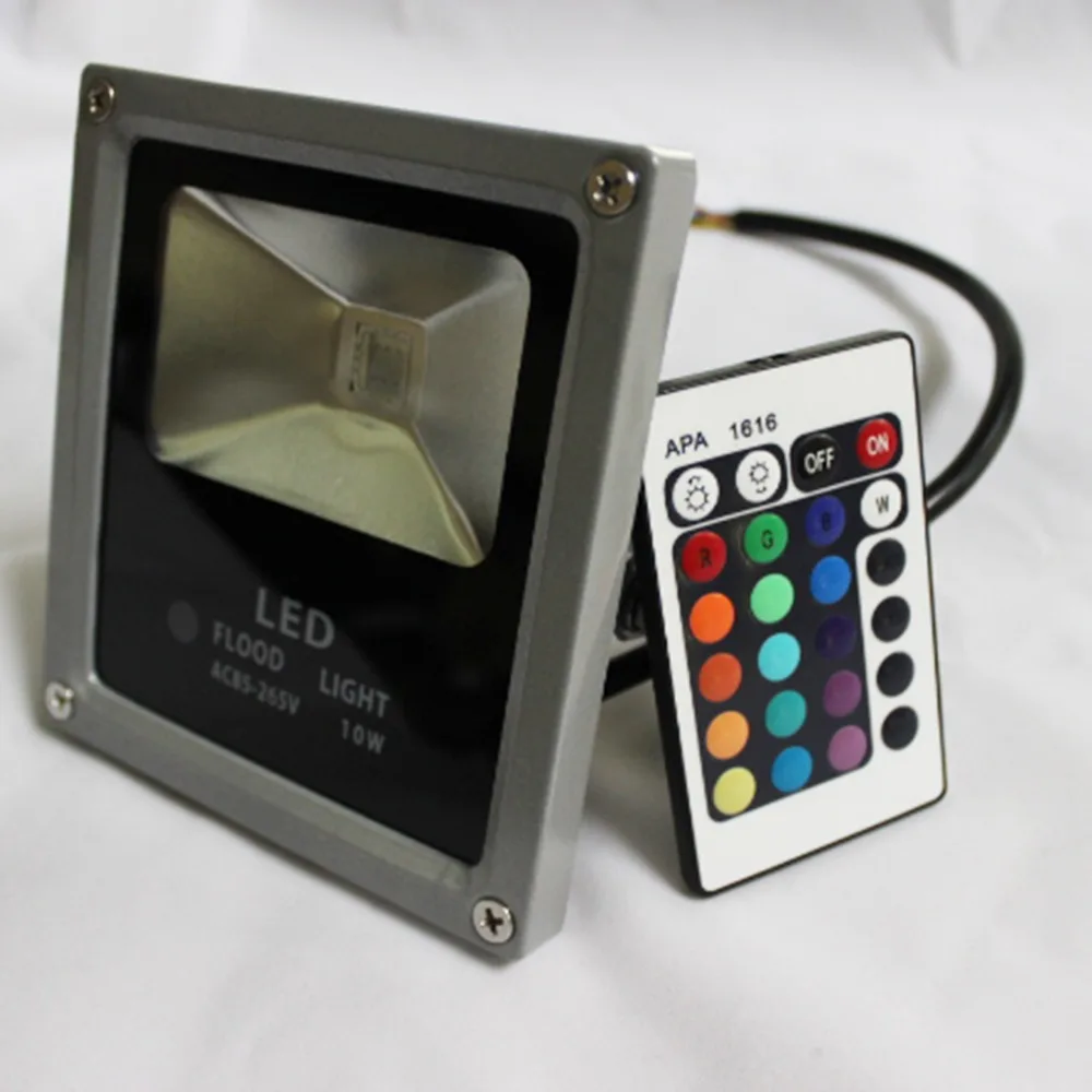 CJGD01 10W 700lm Integrated LED RGB Flood Light (AC 85~265V) |