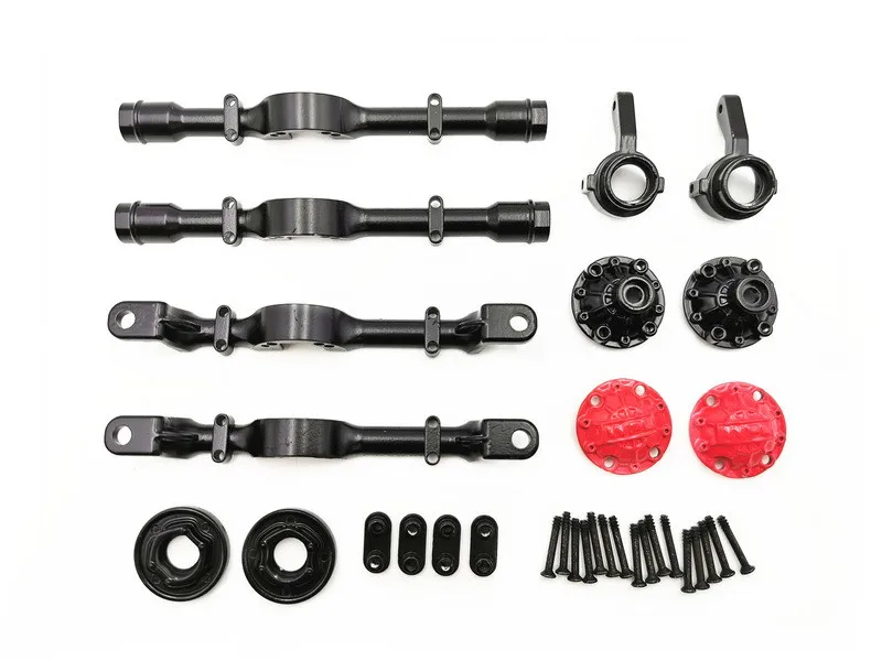 

WPL B-16 B-36 RC Car Spare Part Upgrade Metal Front and Rear Axle Housing F510