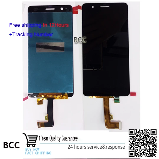 

100% Original! White/Black/Gold LCD screen display+touch digiziter For huawei honor 6plus 6 plus free shipping,Test ok