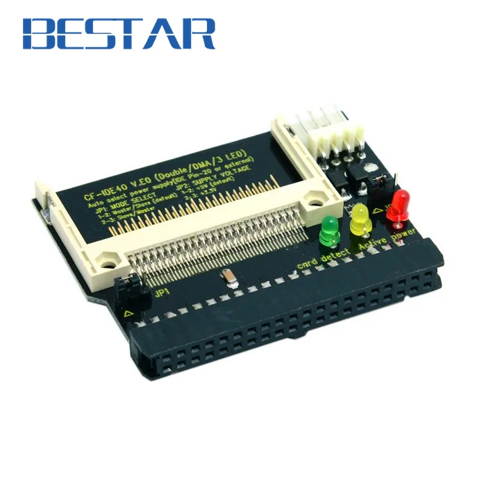 CF Compact Flash Merory Card to 40pin 3.5 Inch IDE Hard Drive SSD Converter Adapter compactflash cf card to ide hard disk adapter card ide 40