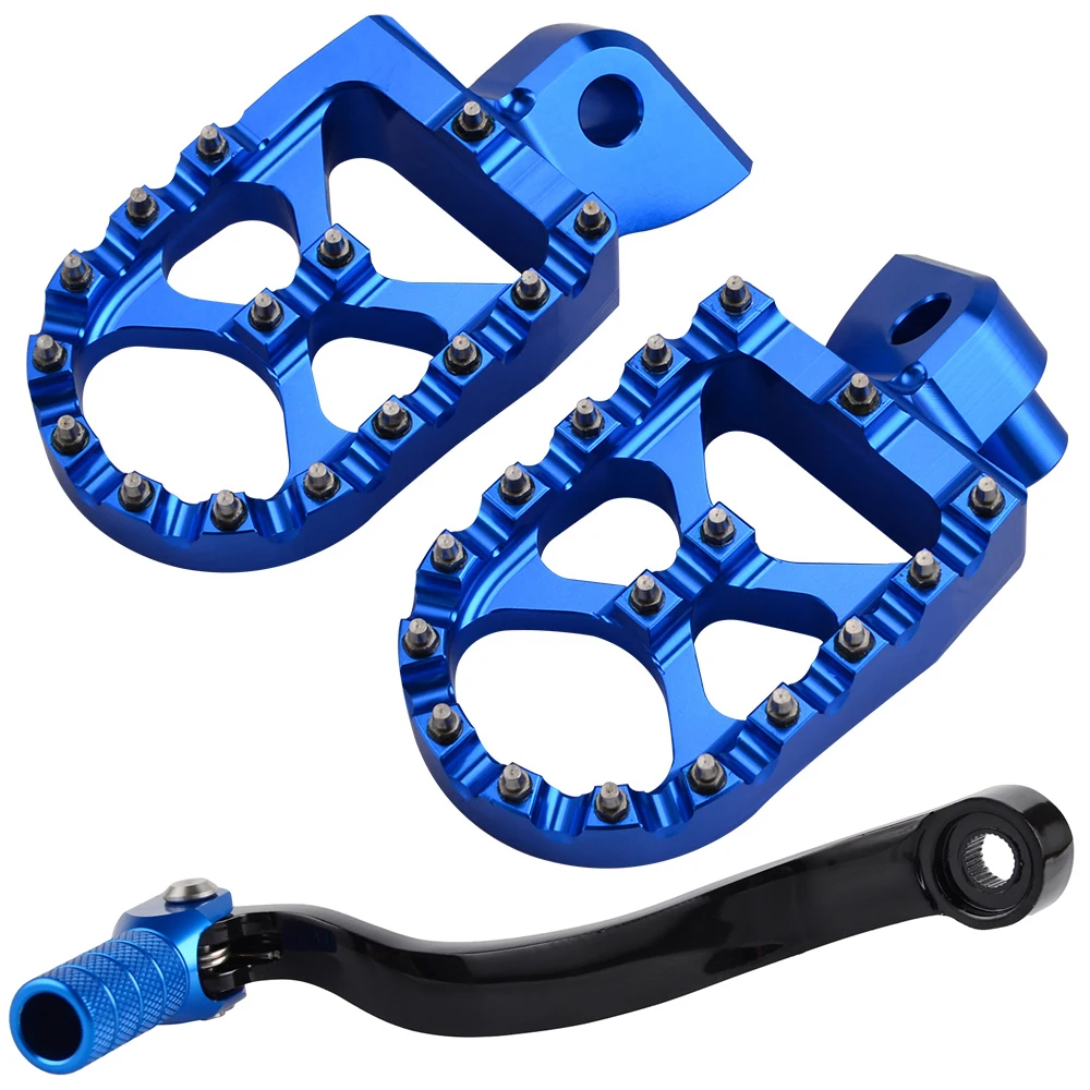 

Footpegs Footrest Foot Pegs Rests Gear Shifter Shift Lever Pedal For Husqvarna TC125 TC 125 FC250 FC350 FC 250 350 2014 2015