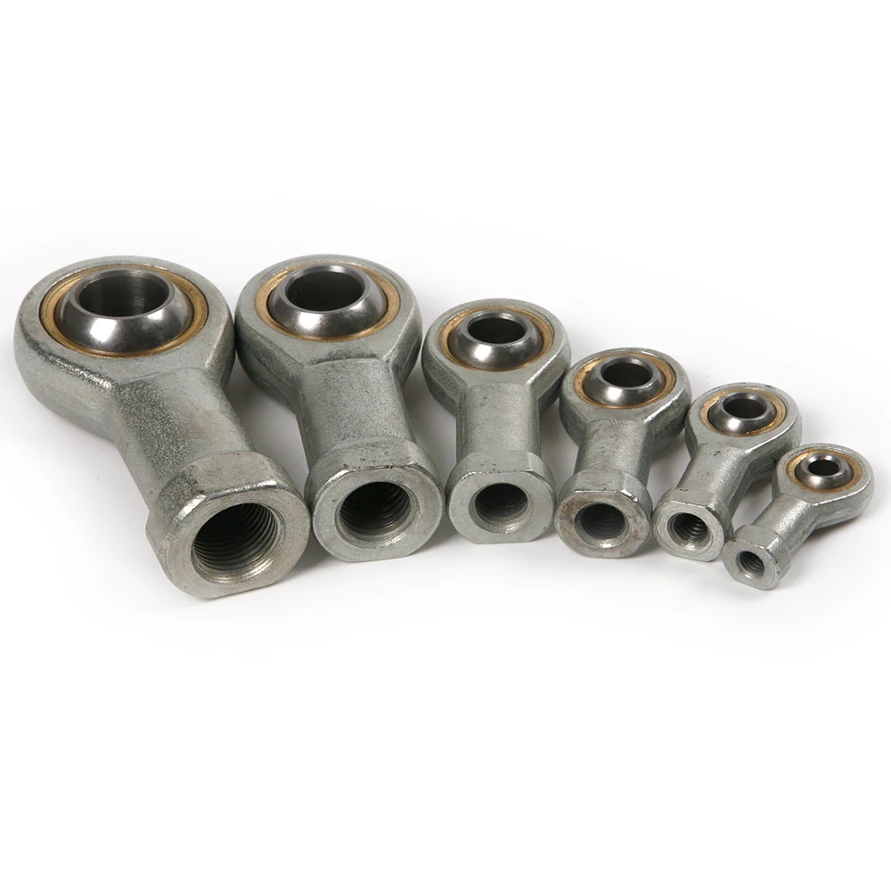 6sizes M6*1 M18*1.5 Female Rod End Bearing, Right Hand Thread Rose