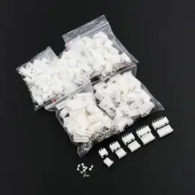 100 zestawów/partia Mix Kit XH2.54 2P 3P 4P 5P 6P złącze prowadzi obudowa głowicy głowica pinowa Terminal Set