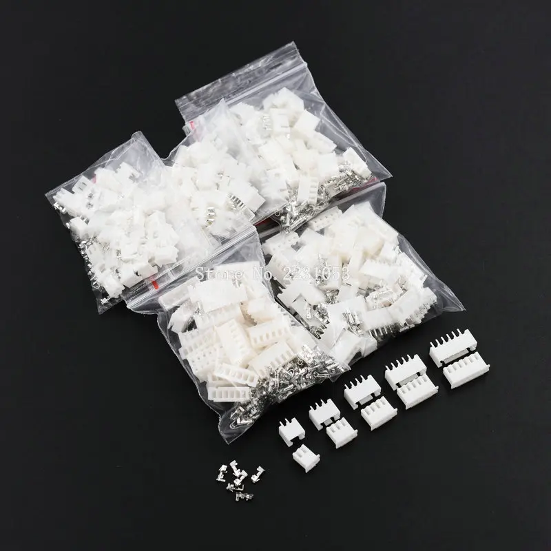 Комплект компл./лот Mix Kit XH2.54 2P 3P 4P 5P 6P коннектор заголовок корпус зажим комплект