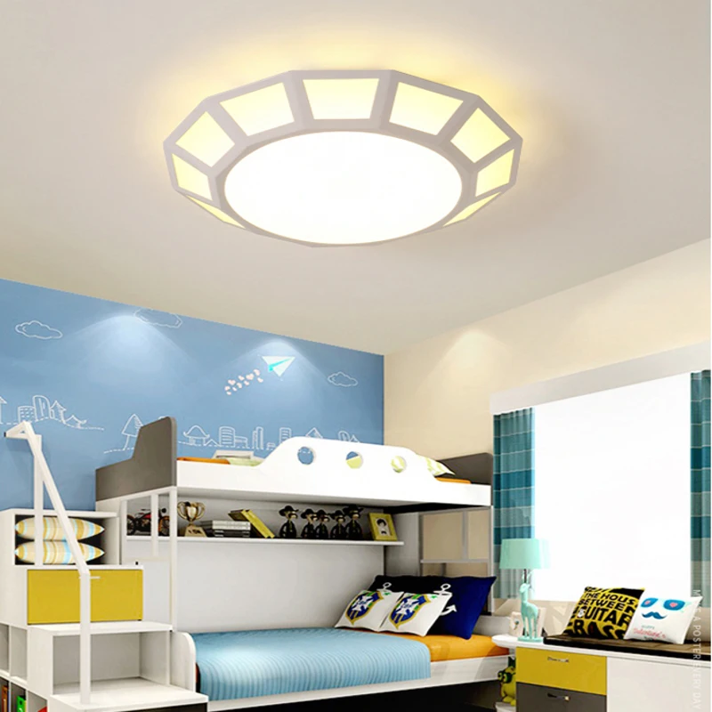 

Children UFO Dreaming Modern Led Ceiling Chandelier Lights For Children Kids Room AC85-265V Bedroom Chandelier iluminacion