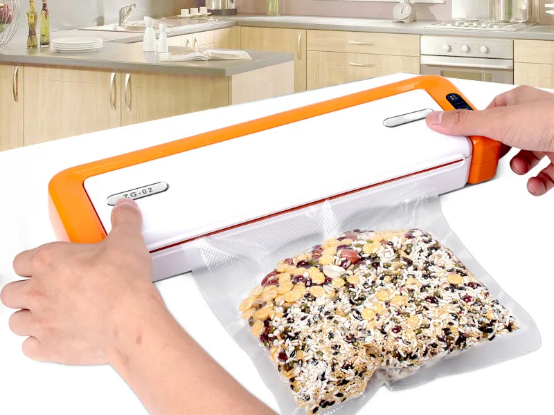 Vacuum Food Sealers Automatic Sealing Machine Small Domestic Preservation Gelatin Cake Packaging
