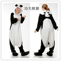 Мужские женские с рисунком панды взрослых животных Комбинезоны onsie пижамы Комбинезоны для женщин c366 S/M/L/XL/ XL