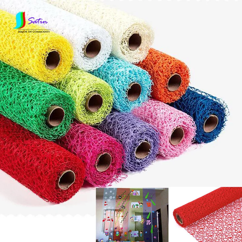

Colorful Home Wall Background Decoration Mesh Curtain,Baby DIY Works Show Mesh Fabric Material S0247H