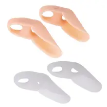 1 пара Силиконовый разделитель для большого пальца коррекция вальгусной коррекции боли разделитель пальцев при Наросте ортопедический педикюр корректор для косточки на ноге