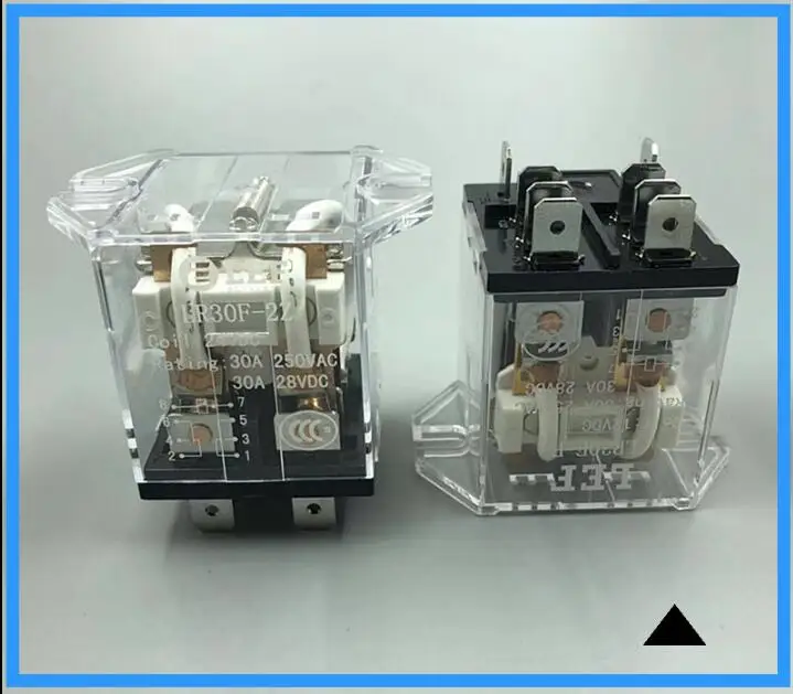 

LR30F-F-2Z DC12V DC24V AC220V 30A High power Intermediate relays flange