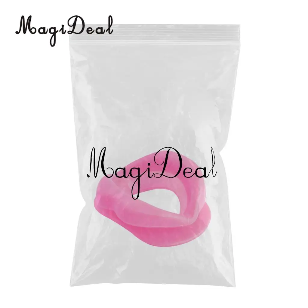 Silicone Face Lift Slimmer Lip Trainer Tightener Face Slim Exerciser Muscle Oral Exerciser Anti-Wrinkle Mouth Pink 