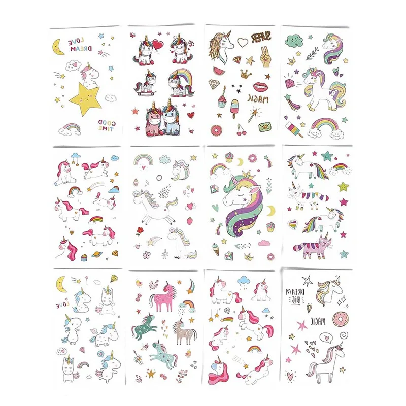 

Body Art Waterproof Temporary Tattoo Sticker Tatouage Temporaire Cute Fake Children For Kid 1 Pcs Cartoon Tattoo