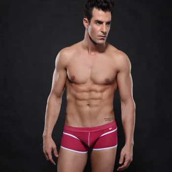

C WJ men's underwear body breathable rose boxer wj 4003 PJ