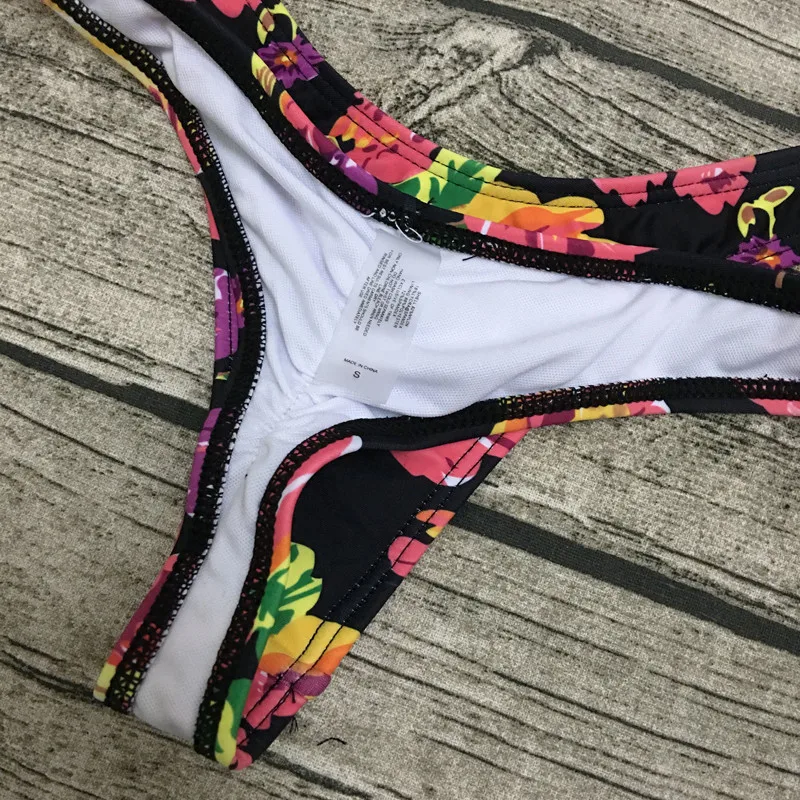 Wholesale Sexy Women Bikini Brazilian Cheeky Bottom Thong V Swimwear Swimsuit Panties Briefs  Bikini Panties cheeky Swim Trunks high leg bikini set