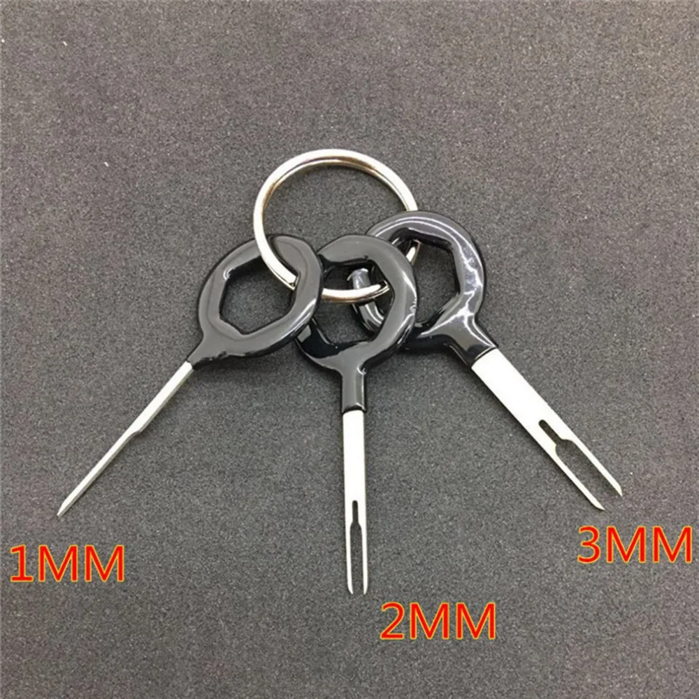 

Hot Car Terminal Removal Tool Kit Harness Wiring Crimp Connector Extractor Puller Release Pin Professional Repair Tools