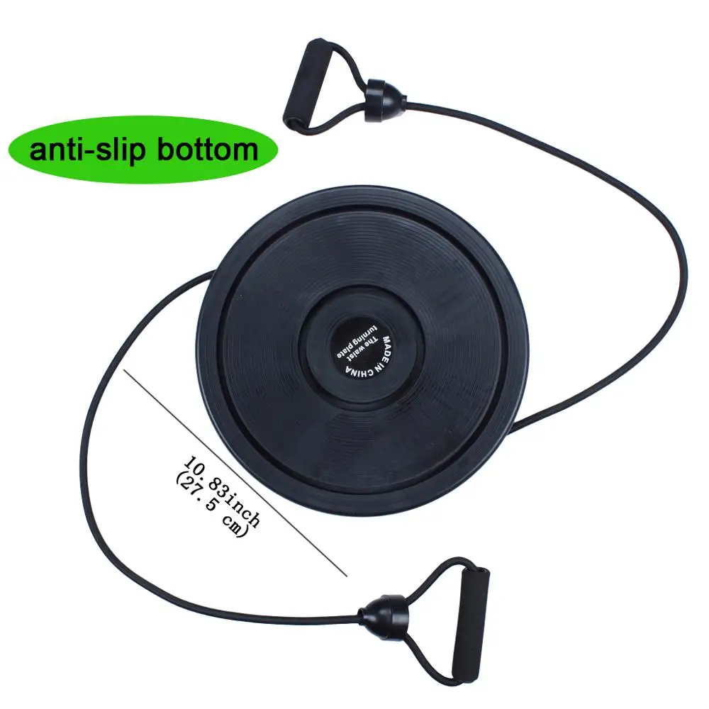Fitness Slim Waist Twister Disc Exercise Board Gym Lose Weight Figure Trimmer with Pull Rope (5)