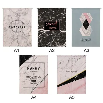 

Japanese Doorway Curtain Cotton Linen Printed Decor Curtain Hanging Tapestry Screens & Room Dividers