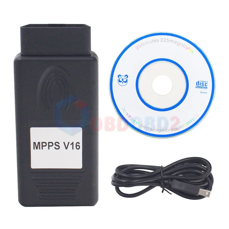 MPPS V16 Авто ECU чип тюнинг интерфейс для EDC15 EDC16 EDC17 MPPS 16 многоязычный может Flasher перекарта кабель