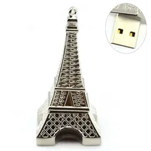 USB флеш-накопитель, флеш-накопитель, металлический, Эйфелева башня, стиль 2 Гб, 128 ГБ, 256гб, 16 ГБ, 32 ГБ, 64 ГБ, 2,0, карта памяти
