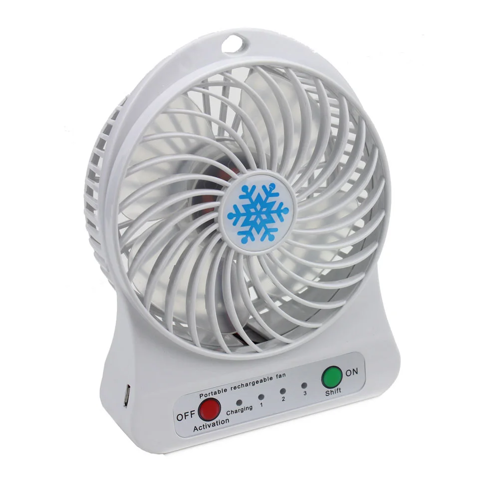Universal Portable Rechargeable LED Fan air Cooler Mini Operated Desk USB for PC Laptop Computer Air Without Battery|fan pc|fan airfan cooler |