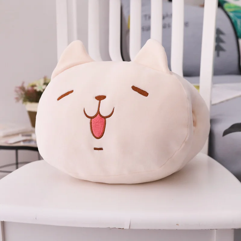 INS hot selling cute animal and fruit design super soft dinosaur cat rabbit pig and dog shaped plush hand warmer for cold winter - Цвет: corgi