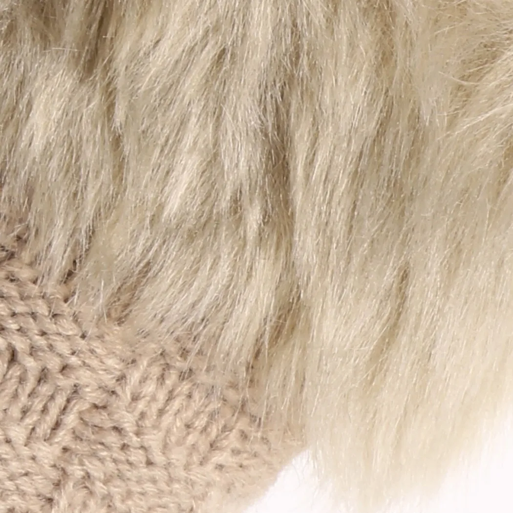 2016 Для женщин зима искусственного кролика Мех животных ворсинки Прихватки для мангала рука Теплее пальцев наручные Прихватки для мангала