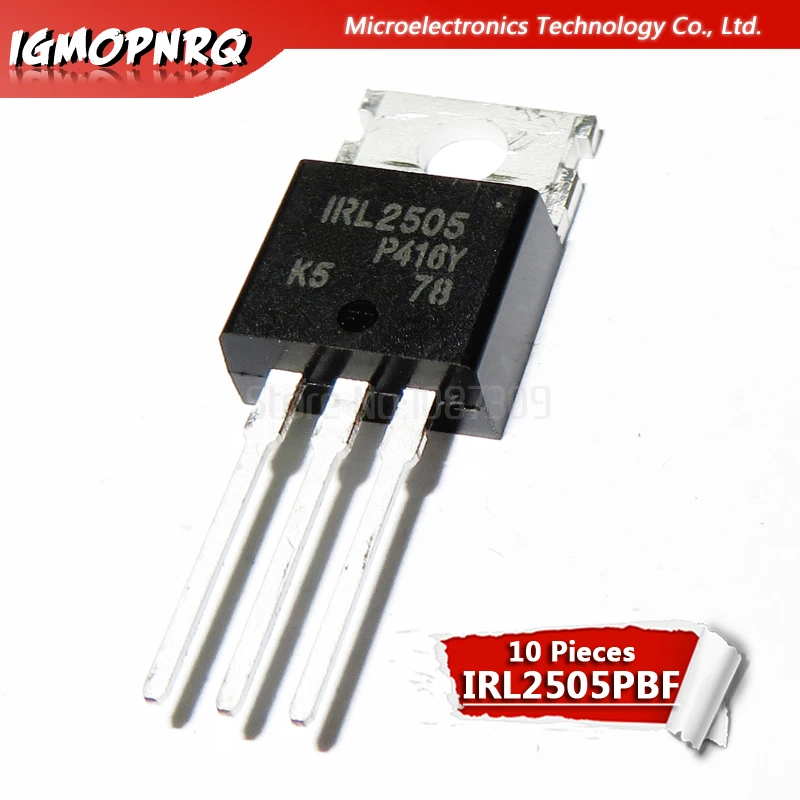 IRL2505PBF IRL2505 TO 220 MOS новый оригинальный транзистор 2505 10 шт.|transistor fet| |