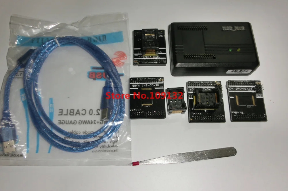 NAND ProMan профессиональное Программирование Nand Flash/NAND NOR TSOP48 FLASH программатор TL866