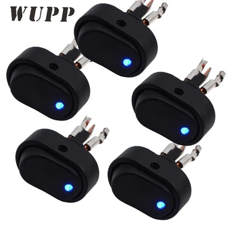 WUPP Led On Off Rocker Switch For Car Motorcycle Boat Marine Headlights