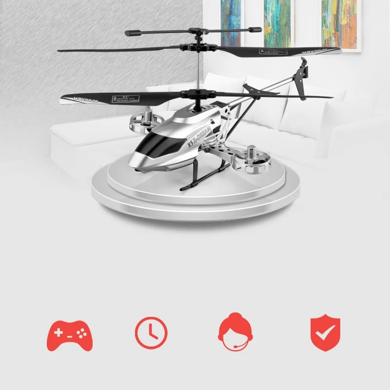  Big size 3.5CH 4.5CH electric outdoor RC AIRCRAFT altitude hold helicopter remote control unbreakab
