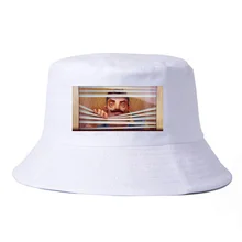 Летняя шляпа-ведро Hello neigher, летняя шляпа рыбака для мужчин и женщин, уличные шляпы для путешествий, солнцезащитные очки harajuku, поп Панама, кость