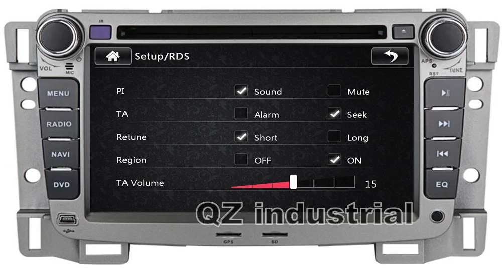 Flash Deal QZ industrial 2din 7 Inch Windows Ce car dvd player For Chevrolet Sail 2004-2012 With 3G GPS Navi map Radio RDS mirror link SWC 6