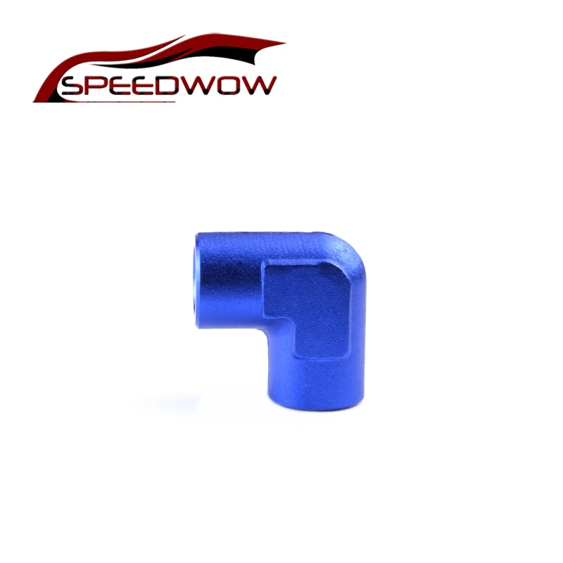 SPEEDWOW алюминиевый 1/8 &quot1/4&quot 3/8 &quot1/2&quot Npt женские муфты топливный переходник для